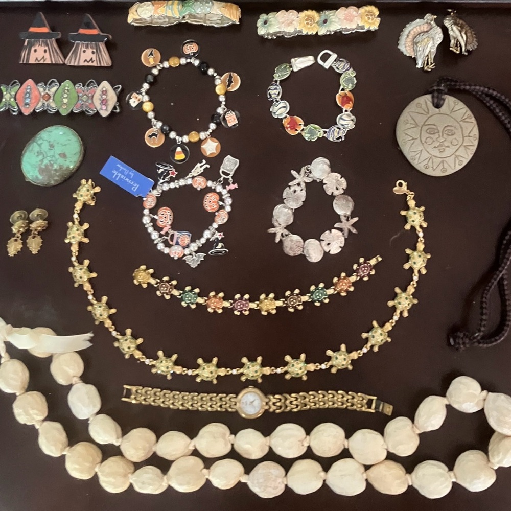 Women’s Jewelry - Bracelets, Necklaces, a Watch, Earrings, and a Wallet/Billfold
